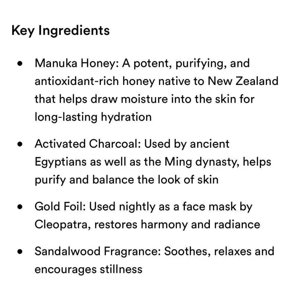 $13❤️‍🔥 KEYS Soulcare Harmony Mask 🪞 NEW IN BOX Sandalwood Scent